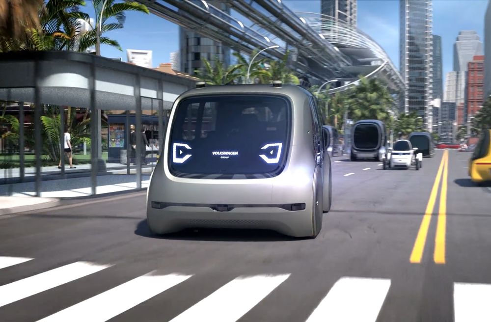 Sedric от VW е автономна кола с която ще може да си говорите